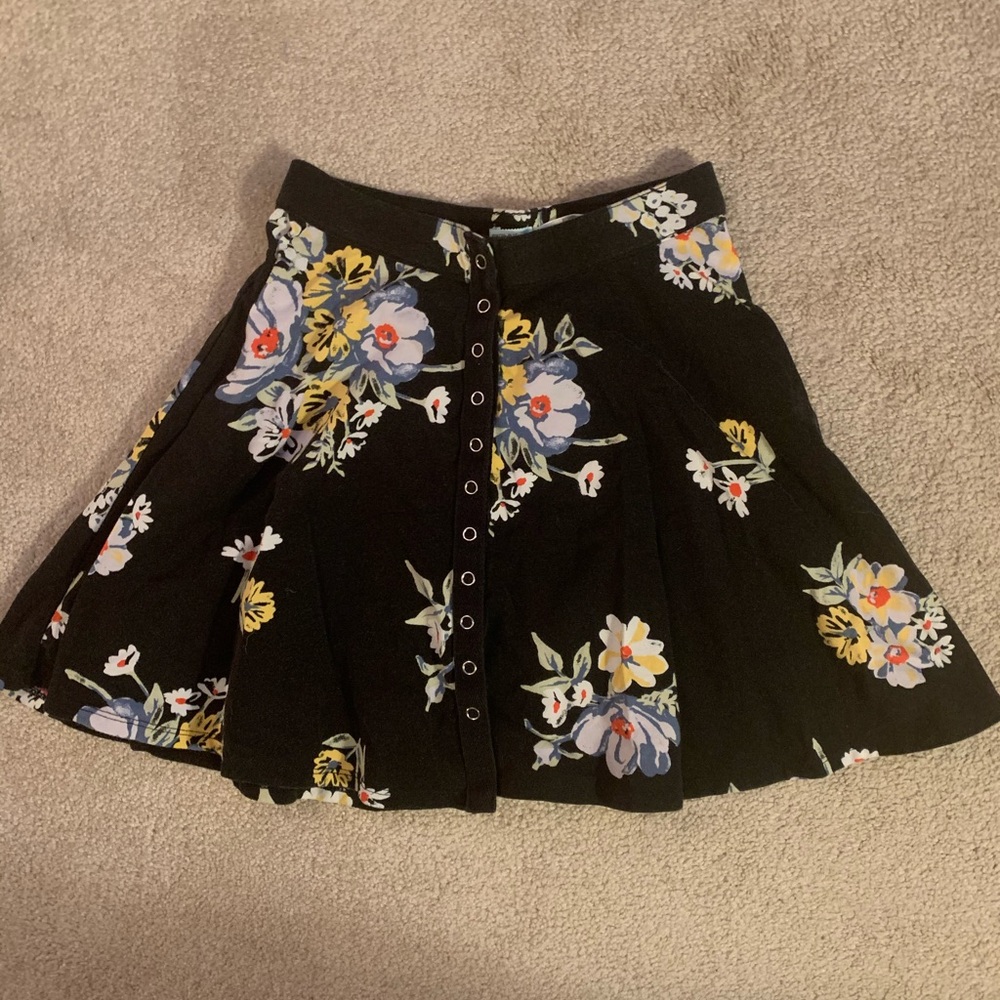 Kimchi Blue Buttoned Skirt